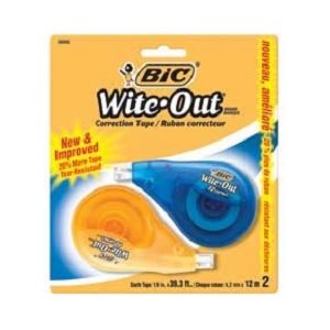 Ruban correcteur Wite-Out® EZcorrect® (2 / pqt)