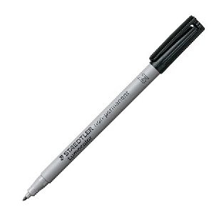 Marqueur Non-Permanent Lumocolor® Noir