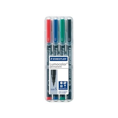 Marqueurs permanents Lumocolor® 4 couleurs Marqueurs permanents Lumocolor® 4 couleurs