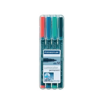 Marqueurs permanents Lumocolor® 4 couleurs Marqueurs permanents Lumocolor® 4 couleurs