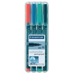 Marqueurs permanents Lumocolor® 4 couleurs