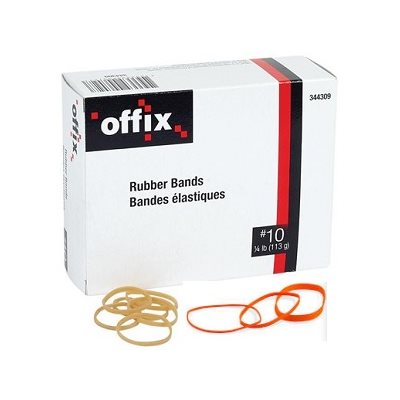 Bandes élastiques Offix® grandeurs variées, #333 Bandes élastiques Offix® grandeurs variées, #333
