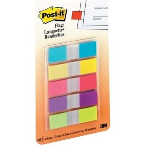 Languettes Post-it® couleurs variées