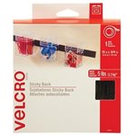 Ruban autoadhésif Velcro® Noir (4.5m X 1.9cm)