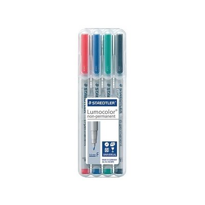 Marqueurs Non-Permanents Lumocolor® 4 couleurs