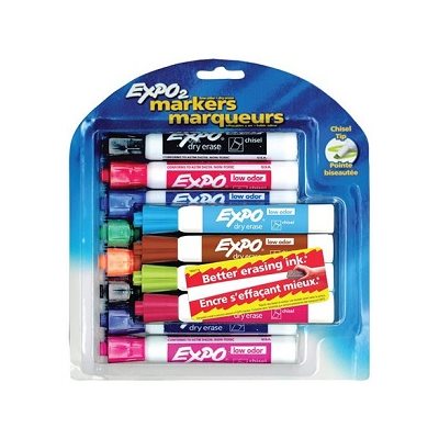 Marqueur pour tableau blanc Expo® 12 couleurs Marqueur pour tableau blanc Expo® 12 couleurs