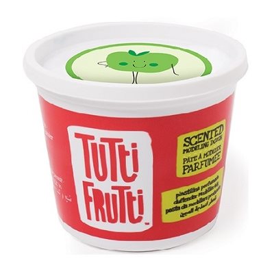 Pâte à modeler Tutti Frutti POMME VERTE 250g Pâte à modeler Tutti Frutti POMME VERTE 250g