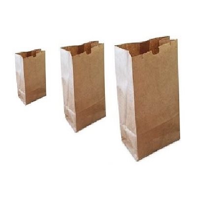 Sacs de papier brun 12 livres (5.44kg) 50 / Pqt Sacs de papier brun 12 livres (5.44kg) 50 / Pqt
