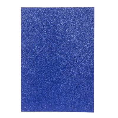 Feuille Cartonné Pailleté - BLEU FONCÉ Feuille Cartonné Pailleté - BLEU FONCÉ
