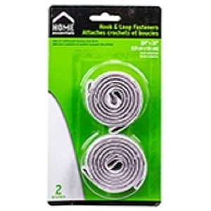 Ruban autoadhésif (style Velcro) BLANC 3 / 4" X 26" (1.9cm X 66cm)