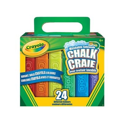 Craies de Trottoir Crayola - 24 / Bte Craies de Trottoir Crayola - 24 / Bte
