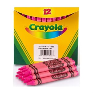 Crayons de cire Crayola, ROSE