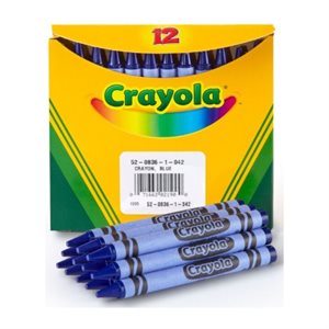 Crayons de cire Crayola, BLEU