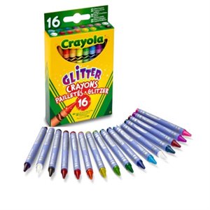 Crayons de cire Scintillants Crayola