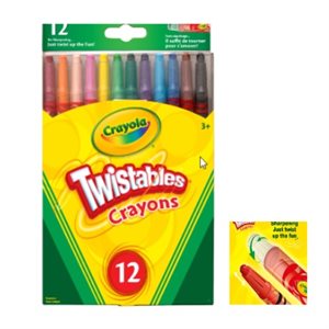 Crayons de cire Crayola Twistable