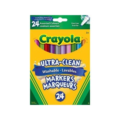 Marqueurs Colossale lavables Crayola 24 / Bte Marqueurs Colossale lavables Crayola 24 / Bte