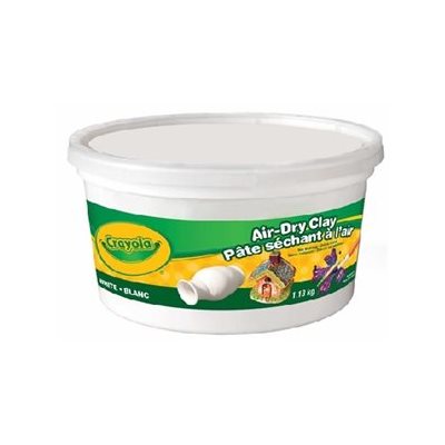 Pâte séchant à l'air Crayola BLANCHE 1.13Kg Pâte séchant à l'air Crayola BLANCHE 1.13Kg