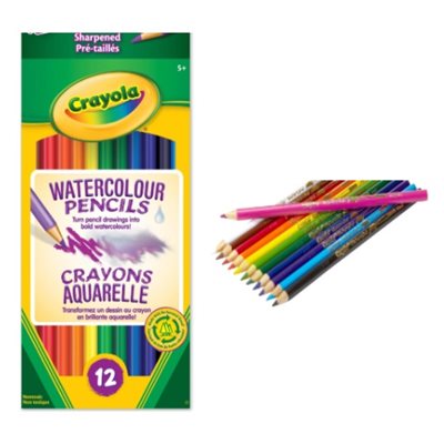 Crayons de couleur Aquarelle Crayola Crayons de couleur Aquarelle Crayola