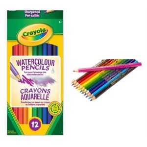 Crayons de couleur Aquarelle Crayola
