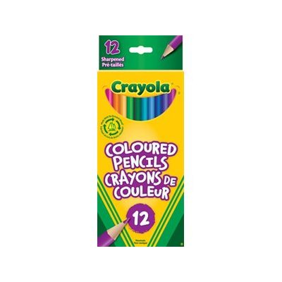 Crayons de couleur Crayola - 12 / Bte