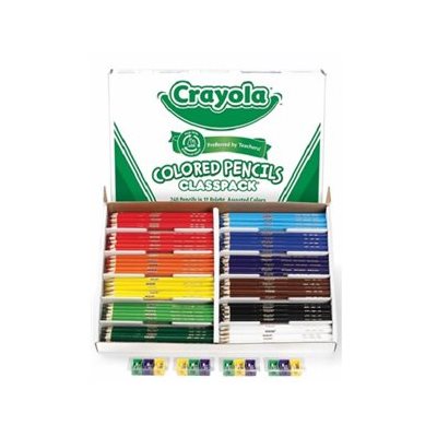 Classpack Crayons de couleur Crayola 12 couleurs, 240 / Bte Classpack Crayons de couleur Crayola 12 couleurs, 240 / Bte