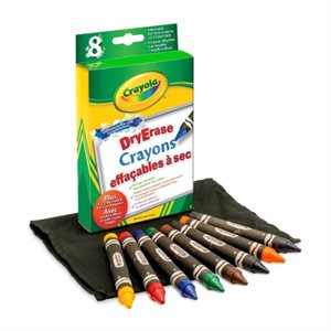 Crayons cire Effaçable à Sec Crayola
