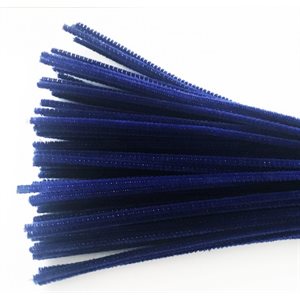 Chenilles - BLEU FONCÉ 6mm