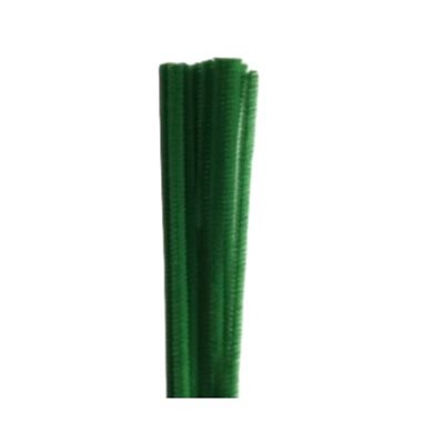 Chenilles - VERT FONCÉ 6mm Chenilles - VERT FONCÉ 6mm