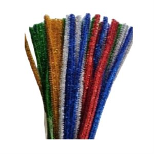 Chenilles Multi-Brillantes 4mm