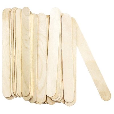 Abaisse-langues en bois, couleur naturel 100 / pqt Abaisse-langues en bois, couleur naturel 100 / pqt