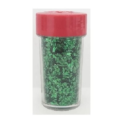 Paillettes en particules VERT salière 21g Supérieur