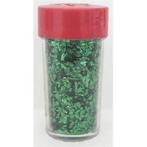 Paillettes en particules VERT salière 21g Supérieur