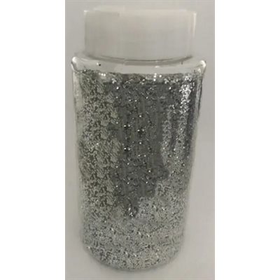 Paillettes en particules ARGENT salière 454g Supérieur