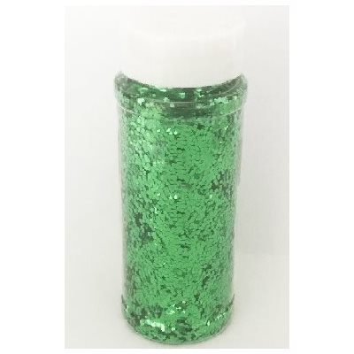 Paillettes en particules VERT salière 112g Supérieur