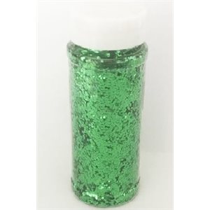 Paillettes en particules VERT salière 112g Supérieur