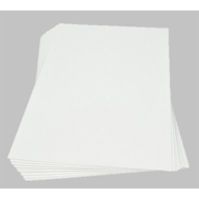 Feuilles mousse BLANC 9"X12" Feuilles mousse BLANC 9"X12"