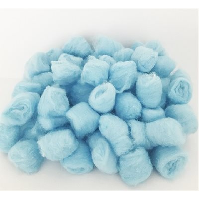 Ouate de coton en boule BLEU 200 / pqt Ouate de coton en boule BLEU 200 / pqt
