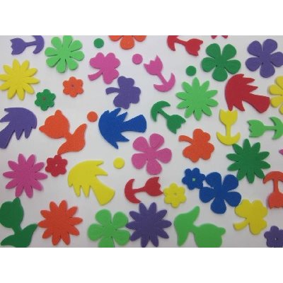 Formes mousse FLEURS 60 / pqt Formes mousse FLEURS 60 / pqt