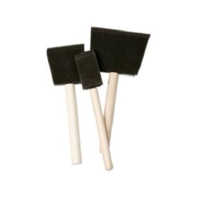 Pinceaux en éponge - 1" (25cm)
