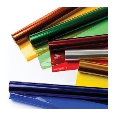 Papier Cellophane couleur ORANGE - Rouleau de 20"X12.5'