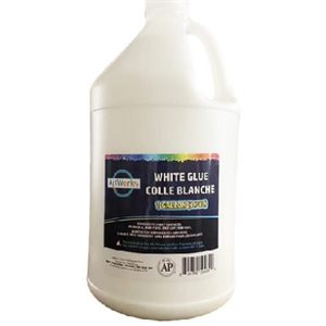 Colle BLANCHE scolaire, Lavable 4L