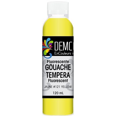 Gouache Demco FLUORESCENTE JAUNE (473ML) Gouache Demco FLUORESCENTE JAUNE (473ML)