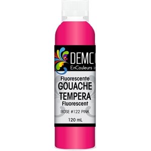 Gouache Demco FLUORESCENTE ROSE (473ML)