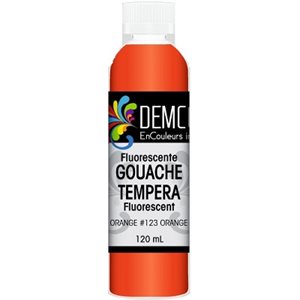 Gouache Demco FLUORESCENTE ORANGE (473ML)