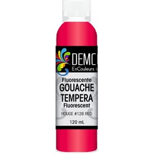 Gouache Demco FLUORESCENTE ROUGE (473ML)