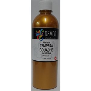 Gouache métallique haute viscosité OR (473ML)