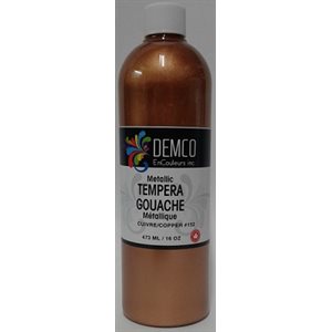 Gouache Demco métallique haute viscosité CUIVRE (473ML)