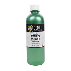Gouache Demco métallique haute viscosité VERT