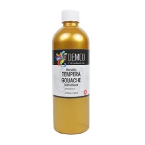 Gouache Demco métallique haute viscosité OR