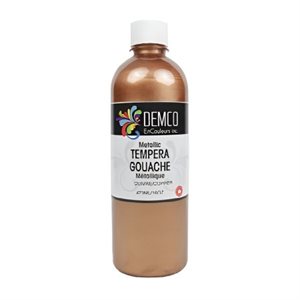Gouache Demco métallique haute viscosité CUIVRE